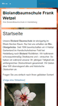 Mobile Screenshot of biolandbaumschule.de